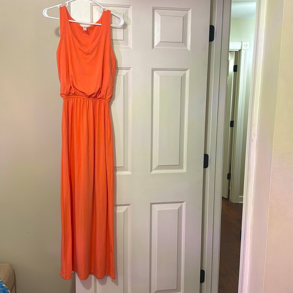 Small peach colored dress
